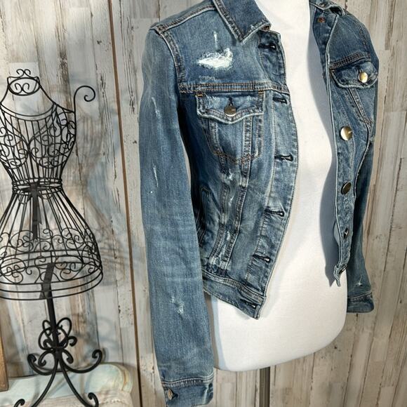 AEO American Eagle Outfitters Denim Jacket XS - Picture 3 of 11